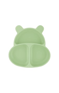 Pandish HupPo Vakum Tabanlı Silikon Mama Tabağı - Yeşil 60D993088SS1