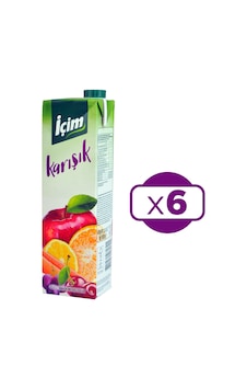 İçim Karışık Meyveli İçecek 6 x 1 L İçim Karışık Meyveli İçecek 6 x 1 L