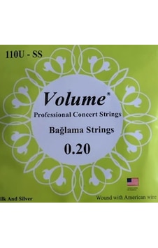 Volume 110u-ss Profesyonel Uzun Sap Bağlama Teli 0.20 Volume 110u-ss Profesyonel Uzun Sap Bağlama Teli 0.20