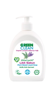 Green Clean Bitkisel Sıvı Sabun Lavanta Ve Biberiye 500 Ml Green Clean Bitkisel Sıvı Sabun Lavanta Ve Biberiye 500 Ml