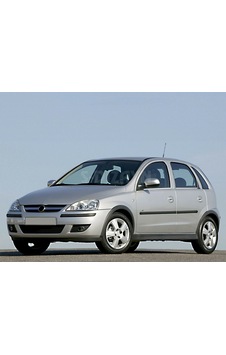 S-Dizayn  Opel Corsa C Krom Cam Çıtası 4 Prç 2000-2006