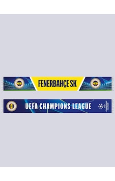 Fenerbahçe Sarı Lacivert Şampiyonlar Ligi Starball Unisex Şal Sarı-mavı Fenerbahçe Sarı Lacivert Şampiyonlar Ligi Starball Unisex Şal Sarı-mavı