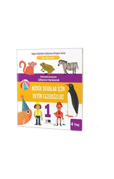 Minik Dehalar İçin Beyin Egzersizleri 4+ Yaş - Gökçenur Karaçocuk - MK Mirhan Kitap Minik Dehalar İçin Beyin Egzersizleri 4+ Yaş - Gökçenur Karaçocuk - MK Mirhan Kitap