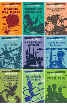 Jules Verne Dünya Çocuk Klasikleri 9 Kitap Set Jules Verne Dünya Çocuk Klasikleri 9 Kitap Set