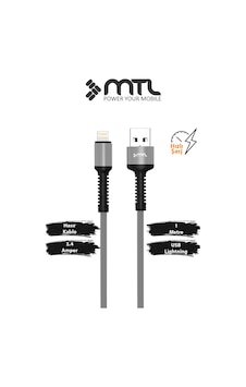 3.4 A Ultra Hızlı Lightning To Usb Güçlendirilmiş Hasır Örgü Ultra Şarj Ve Data Kablosu Mt2411 3.4 A Ultra Hızlı Lightning To Usb Güçlendirilmiş Hasır Örgü Ultra Şarj Ve Data Kablosu Mt2411