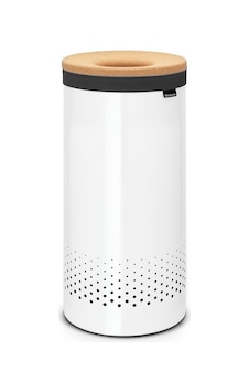 Brabantia Whıte Paslanmaz Çelik Çamaşır Sepeti 35L Beyaz Brabantia Whıte Paslanmaz Çelik Çamaşır Sepeti 35L Beyaz