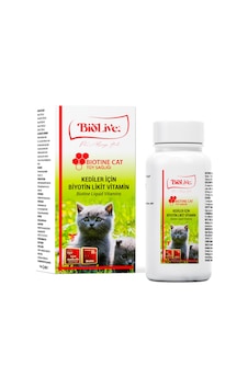 Biolive Kediler İçin Biotine Tüy Dökümü Likit Vitamin 100 ML Biolive Kediler İçin Biotine Tüy Dökümü Likit Vitamin 100 ML