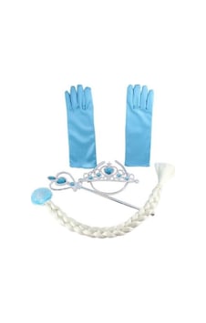 Elsa Asa Taç Saç Eldiven Aksesuar Seti - Elsa Frozen Aksesuar Set Elsa Asa Taç Saç Eldiven Aksesuar Seti - Elsa Frozen Aksesuar Set