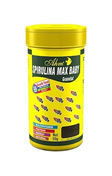 Ayrex Spirulina Max Baby Granulat 100 Ml Balık Yemi Ayrex Spirulina Max Baby Granulat 100 Ml Balık Yemi