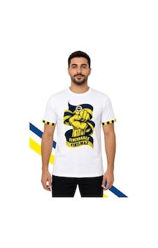 Fenerium Erkek Trıbun Fenerbahçe Yıkılmaz T-shirt Beyaz Fenerium Erkek Trıbun Fenerbahçe Yıkılmaz T-shirt Beyaz