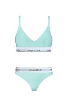 Giorgina Ferri 2 Li Set Kadın Günlük Kullanıma Uygun Spor Sütyen+ Tanga Külot Kelly Giorgina Ferri 2 Li Set Kadın Günlük Kullanıma Uygun Spor Sütyen+ Tanga Külot Kelly
