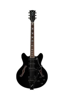 Vox Bobcat S66b-bk Semi Hollow Body With Bigsby Elektro Gitar Vox Bobcat S66b-bk Semi Hollow Body With Bigsby Elektro Gitar