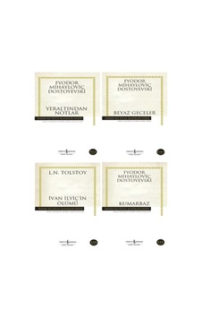 Kumarbaz+ivan Ilyiç'in Ölümü+yeraaltından Notlar+beyaz Geceler 4 Kitap Set Kumarbaz+ivan Ilyiç'in Ölümü+yeraaltından Notlar+beyaz Geceler 4 Kitap Set