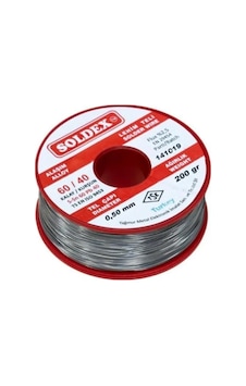 Soldex Sn60 Pb40 Lehim Teli 0.50mm 200gr Soldex Sn60 Pb40 Lehim Teli 0.50mm 200gr