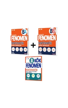 Fenomen 8. Sınıf Matematik Soru Bankaları Seti A - B - Kök Fenomen 8. Sınıf Matematik Soru Bankaları Seti A - B - Kök