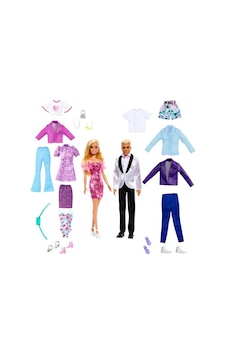 12storeez Barbie Ve Ken Kıyafet Seti Acı kahve