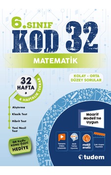 6. Sınıf Matematik Kod 32 6. Sınıf Matematik Kod 32