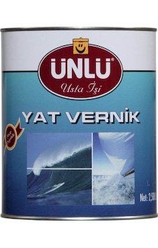 Ünlü Yat Vernik Parlak 2,5L Ünlü Yat Vernik Parlak 2,5L