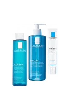La Roche Posay Effaclar K Krem + Effaclar Jel + Effaclar Tonik Set La Roche Posay Effaclar K Krem + Effaclar Jel + Effaclar Tonik Set