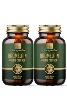Naturagen Bromelain 1000 MG 2 x 60 Kapsül
