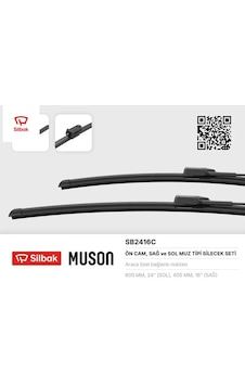 Silecek Süpürgesi 600/400mm Muz Tipi Twıngo Iı 07 Polo 09 Doblo 2010 C4 22 Mg 4 22 Mg 5 Estat 20 Hs Sılbak Silecek Süpürgesi 600/400mm Muz Tipi Twıngo Iı 07 Polo 09 Doblo 2010 C4 22 Mg 4 22 Mg 5 Estat 20 Hs Sılbak