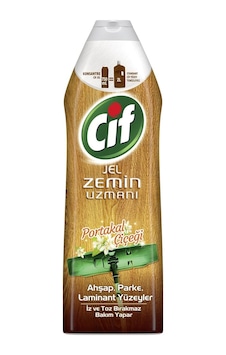 Cif Portakal Çiçeği Jel Zemin Uzmanı Ahşap Yüzey Temizleyici 750 ML