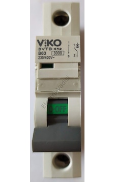 Viko 1X63 Amper W Otomat B Tipi 3Ka Sigorta