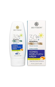 BioVision SPF 30+ Organik Vücut için Güneş Koruyucu Kremi 75 ML
