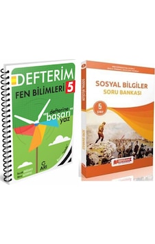 Arı 5. Sınıf Fen Bilimleri Akıllı Defteri Ve Referans Sosyal Bilgiler Soru Bankası Seti 2 Kitap Arı 5. Sınıf Fen Bilimleri Akıllı Defteri Ve Referans Sosyal Bilgiler Soru Bankası Seti 2 Kitap