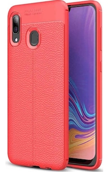 Samsung Galaxy Uyumlu A30 Kılıf Deri Görünümlü Renk Atmayan Dayanaklı Silikon Kapak Niss Samsung Galaxy Uyumlu A30 Kılıf Deri Görünümlü Renk Atmayan Dayanaklı Silikon Kapak Niss