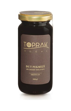 Toprak Doğal Erzincan Şekersiz Dut Pekmezi 300 G Toprak Doğal Erzincan Şekersiz Dut Pekmezi 300 G