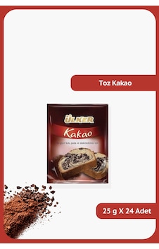 Toz Poşet Kakao - En Güzel Kek, Pasta Ve Süslemeleriniz İçin - 25 Gram - 144 Adet Toz Poşet Kakao - En Güzel Kek, Pasta Ve Süslemeleriniz İçin - 25 Gram - 144 Adet