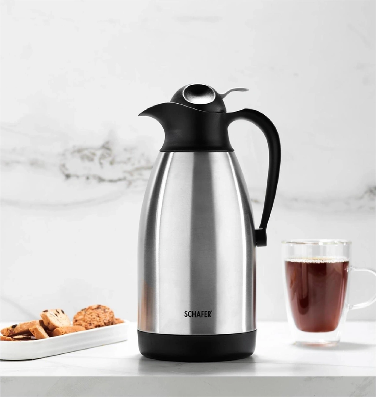 Schafer Kitchenhouse Hero Termos 2 Lt-ınox Açık Bej Schafer Kitchenhouse Hero Termos 2 Lt-ınox Açık Bej