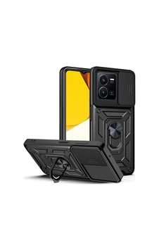 Tr Vivo Y22s / Y35 İle Uyumlu Kaze Tora Kamera Korumalı Sürgülü Yüzüklü Armor Military Tank Kızaklı Kılıf Ka Tr Vivo Y22s / Y35 İle Uyumlu Kaze Tora Kamera Korumalı Sürgülü Yüzüklü Armor Military Tank Kızaklı Kılıf Ka