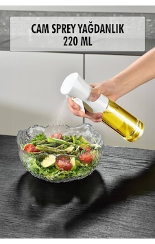Cam Sprey Yağdanlık Beyaz 220 Ml