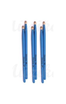 Chroma Baget Mavi 3 Çift - Davul - Bateri Bageti Drumsticks 5a Pürüzsüz Yüzey Chroma Baget Mavi 3 Çift - Davul - Bateri Bageti Drumsticks 5a Pürüzsüz Yüzey