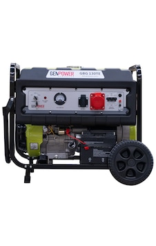 Genpower GBG 130 TE Model 13 Kva Benzinli Marşlı Tekerlekli Jeneratör Genpower GBG 130 TE Model 13 Kva Benzinli Marşlı Tekerlekli Jeneratör
