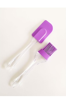 2'li Silikon Spatula Ve Yumurta Fırçası Seti