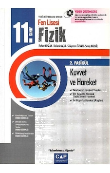 Çap Yayınları Fen Lisesi 11. Sınıf Fizik - Kuvvet Ve Hareket Çap Yayınları Fen Lisesi 11. Sınıf Fizik - Kuvvet Ve Hareket