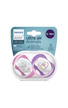 Philips Avent SCF080/08 6-18 Ay Ultra Air Animals Mavi Philips Avent SCF080/08 6-18 Ay Ultra Air Animals Mavi