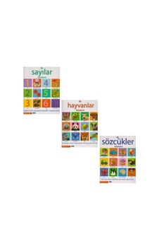 Parıltı Ilk Sayılar. Sözcükler ve Hayvanlar Kitabım 3 Kitap Set Parıltı Ilk Sayılar. Sözcükler ve Hayvanlar Kitabım 3 Kitap Set