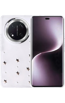 Honor Magic 7 Lite Kılıf Airbag Tasarımlı Simli Şeffaf Zore Kutup Kapak Yıldız Honor Magic 7 Lite Kılıf Airbag Tasarımlı Simli Şeffaf Zore Kutup Kapak Yıldız