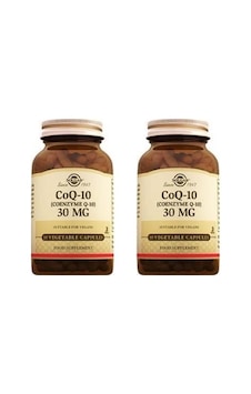 Solgar Coenzyme Q-10 30 Mg 30 V-Kapsül 2 Adet Solgar Coenzyme Q-10 30 Mg 30 V-Kapsül 2 Adet