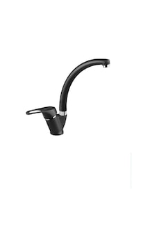 Lavabo Bataryası Krom - Siyah Lavabo Bataryası Krom - Siyah