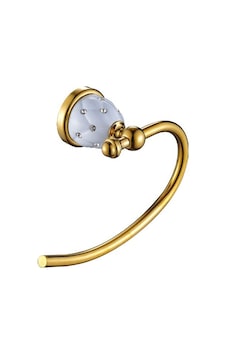 Acar Elegant Gold Yuvarlak Havluluk Altın Renkli Altın