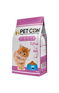 Pet Coin Kitten Tavuklu Yavru Kedi Maması 15 KG Pet Coin Kitten Tavuklu Yavru Kedi Maması 15 KG
