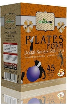 Hekimhan Pilates Form Karışık Bitki Süzen Poşet Çay 4'lü 45 x 2 G Hekimhan Pilates Form Karışık Bitki Süzen Poşet Çay 4'lü 45 x 2 G