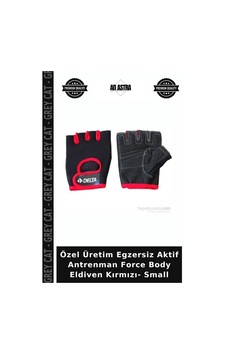 Özel Üretim Egzersiz Aktif Antrenman Force Body Eldiven Kırmızı- Small Özel Üretim Egzersiz Aktif Antrenman Force Body Eldiven Kırmızı- Small