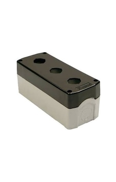 Bt3-3000-0002 3lü Buton Kutusu Sıyah Bemis 5'li Paket Bt3-3000-0002 3lü Buton Kutusu Sıyah Bemis 5'li Paket