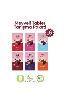 Milat Meyve Dolgulu Çikolata Karma Kutu 6 60 G 6 Çeşit